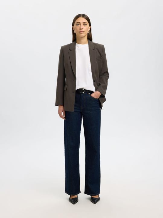 Produktbild Selected Slfrita Ls Classic Blazer Mel Noos (44)