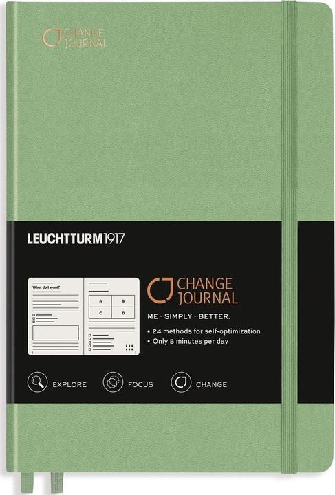 Produktbild Leuchtturm1917 Change Journal (A5, Blanko, Harter Einband)