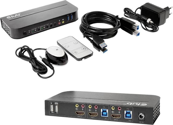 Produktbild Club 3D KVM Switch