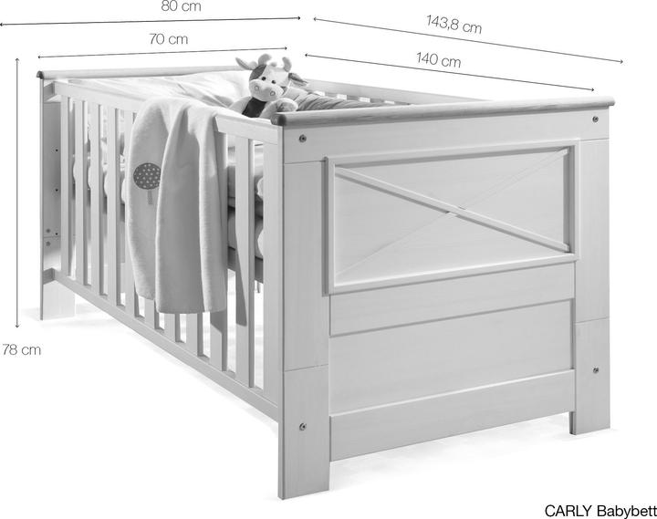 Actual product image Möbel-Eins Carly (70 x 140 cm)