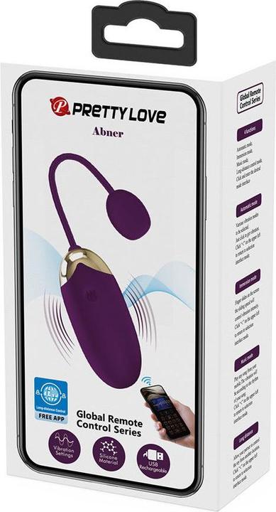 Actual product image Pretty Love Abner - Wearable Vibrator mit App-Steuerung - Lila