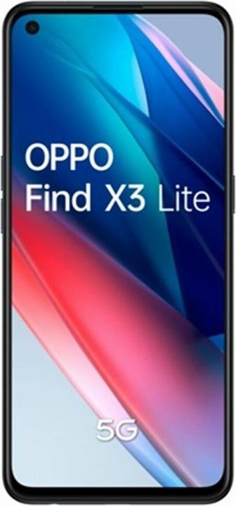 Image du produit OPPO Find X3 Lite (128 Go, Noir étoilé, 6.43", Double SIM, 5G)