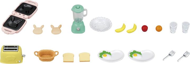 Actual product image Sylvanian Families Breakfast set