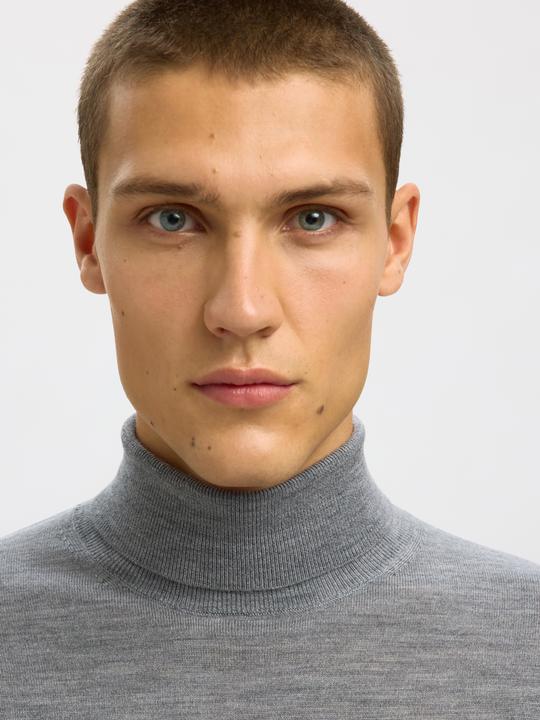 Produktbild Selected Homme 100% Merinowoll Rollkragenpullover (L)