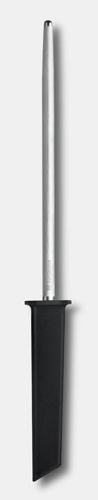Actual product image Victorinox Swiss Modern, honing steel. 23cm, medium-fine cut, round, black