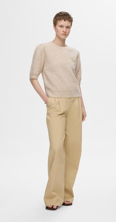 Produktbild Selected Femme Slflulu Ss Open Back Knit O-Neck Noos (XL)