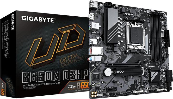 Image du produit Gigabyte B650M D3HP (AM5, AMD B650, mATX)