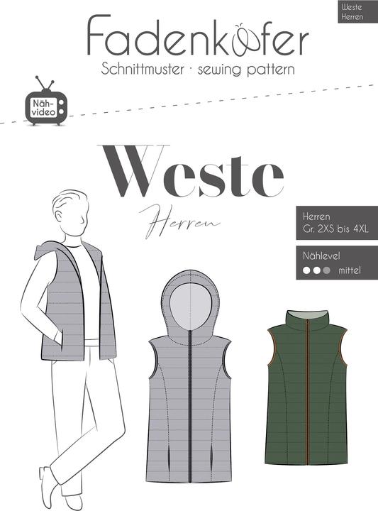 Fadenkäfer Pattern Vest