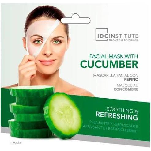 Aquarius, Gesichtsmaske, Idc Mascarilla Con Pepino Relajante Y Refrescante
