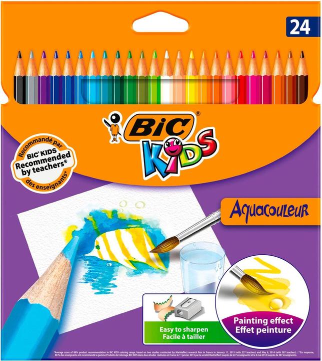 Bic Kinder Aqua Couleur (24x)