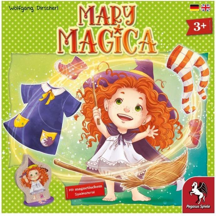 Actual product image Pegasus 66027G - Mary Magica, Board Game, for 2-5 Players, from 3 Years (English, German, 2 - 5 Players)