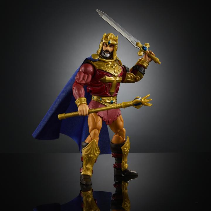 Actual product image Mattel M.o.t.U. Masterverse Core NE King Randor