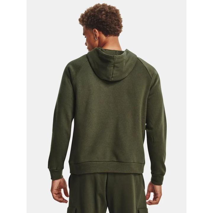 Produktbild Under Armour Herren Sweater mit Kapuze Fleece Big Logo Olive (S)