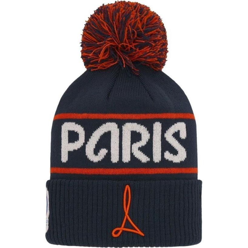 Macron, Herren, Mütze, mütze mit bomme rwc france 2023 paris, Blau, (L)