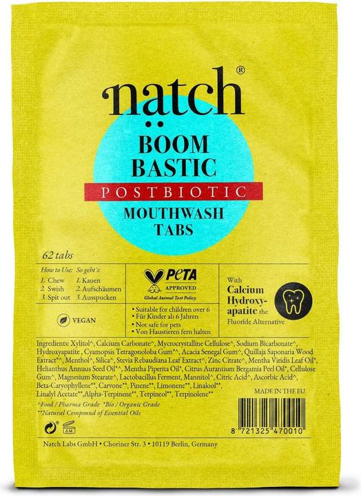 Image du produit BlockX Mouthwash Boombastic Refill Bag (62 ml)