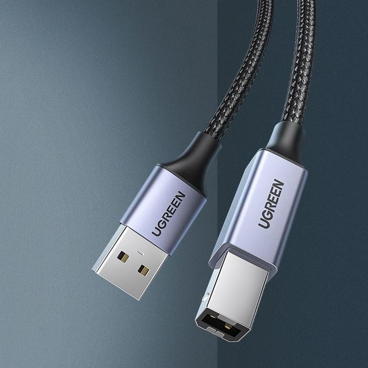 Produktbild Ugreen Cable USB 2.0 A to B, 5m (Black) (5 m, USB 2.0)