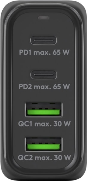 Produktbild Goobay USB Multiport Schnellladegerät mit GaN Technologie (65 W)