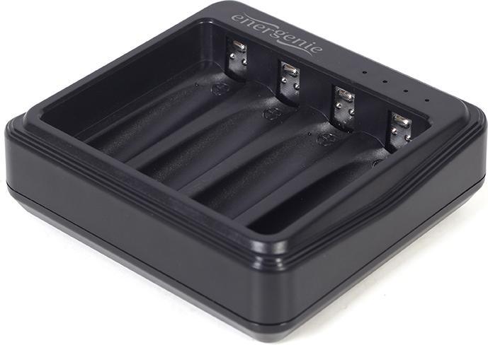 Image du produit Gembird Chargeur de piles USB ENERGENIE pour piles AA/AAA Noir (AA, AAA)