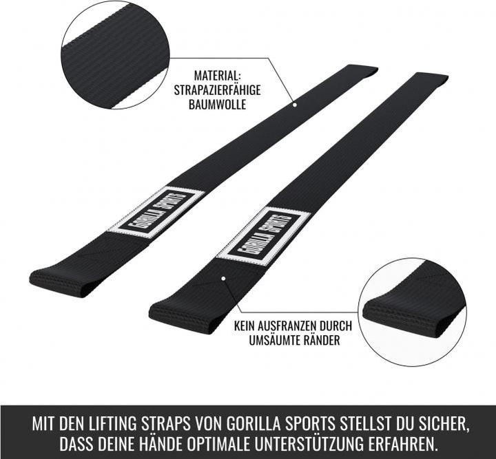 Produktbild Gorilla Sports Latzughilfen (One Size)