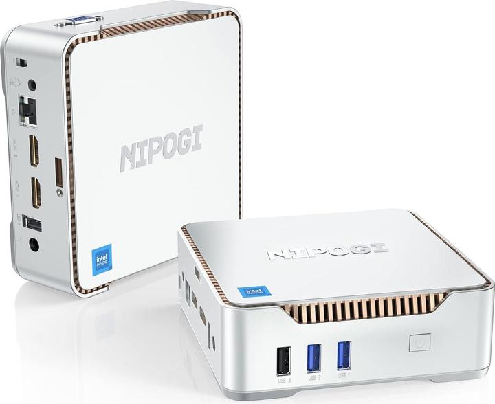 Actual product image NiPoGi GK3 Plus Mini PC mit Intel Alder Lake-N95 Prozessor (8 GB)