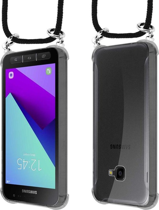 Produktbild Cadorabo TPU Handy Kette SILBER Cover