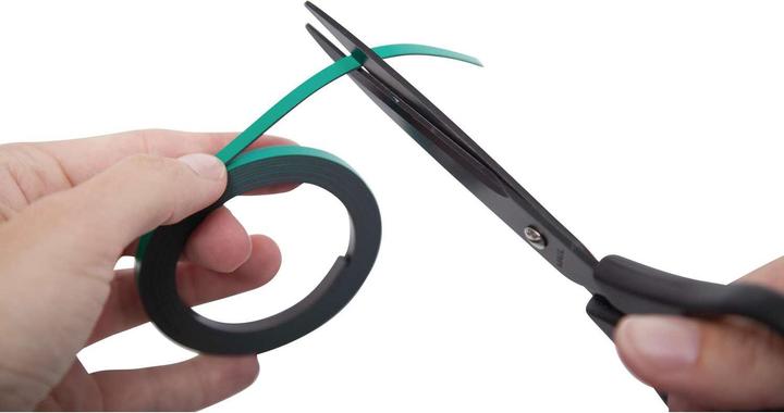 Actual product image Maul Magnetic strip, inscribable, 2 pieces, L 1000 x W 5 mm (2 x)
