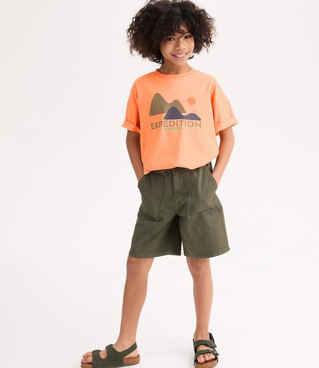 Image du produit La Redoute Collections Bermuda-Shorts mit Dehnbund (128)