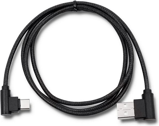 Image du produit Qoltec 50495, 1 m, USB C, USB A, USB 3.2 Gen 1 (3.1 Gen 1), noir (1 m, USB 3.2 Gen 1)