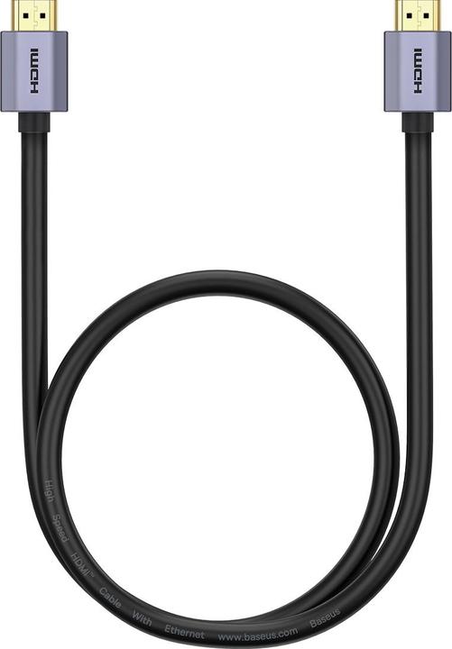 Image du produit Baseus Câble HDMI série haute définition, 8K 1m (Noir) (1 m, HDMI, 2.0)