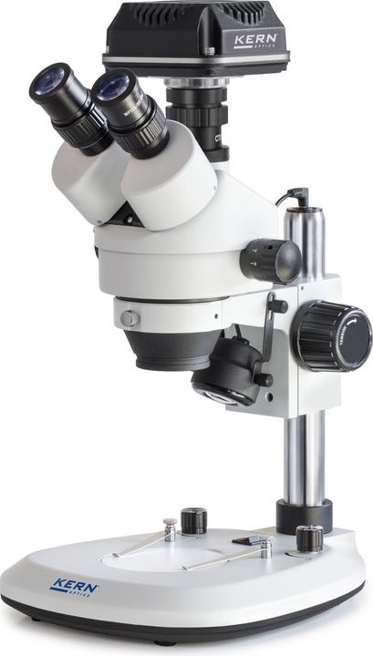 Kern OZL 464C832 stereomicroscoop trinoculair 45 x invallend licht, doorvallend licht