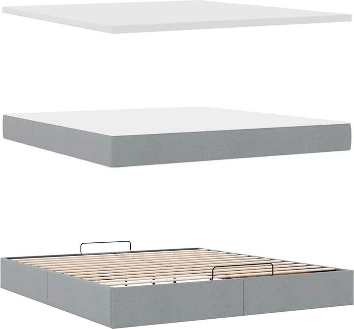 Produktbild vidaXL Ottoman-Bett (180 x 200 cm)