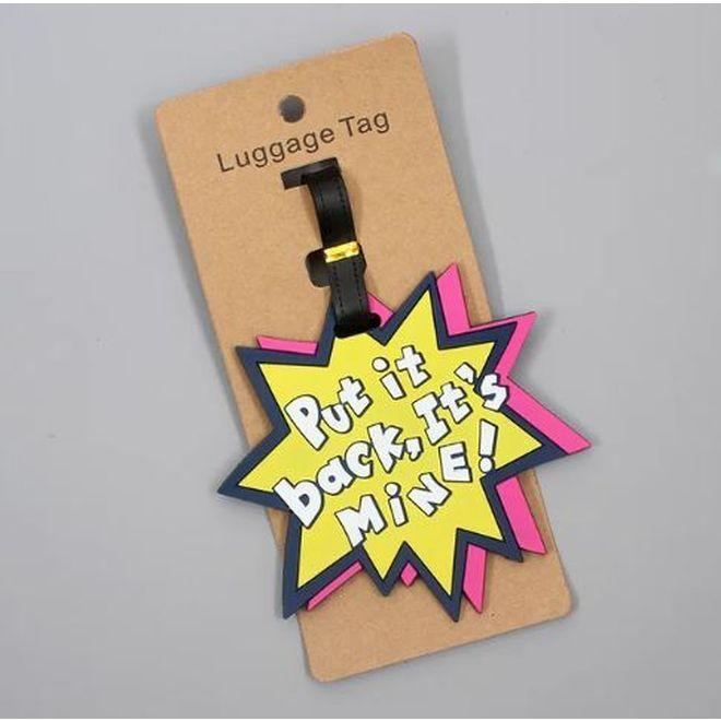 Actual product image MU Style Siena Series luggage tag with address label (Locks & Trailers)