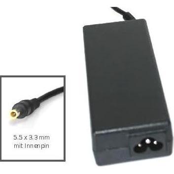 AGI 74587 - Notebook - Indoor - 100-240 V - Schwarz - SAMSUNG NP-R20 - 124 mm (90 W), Notebook Netzteil, Schwarz