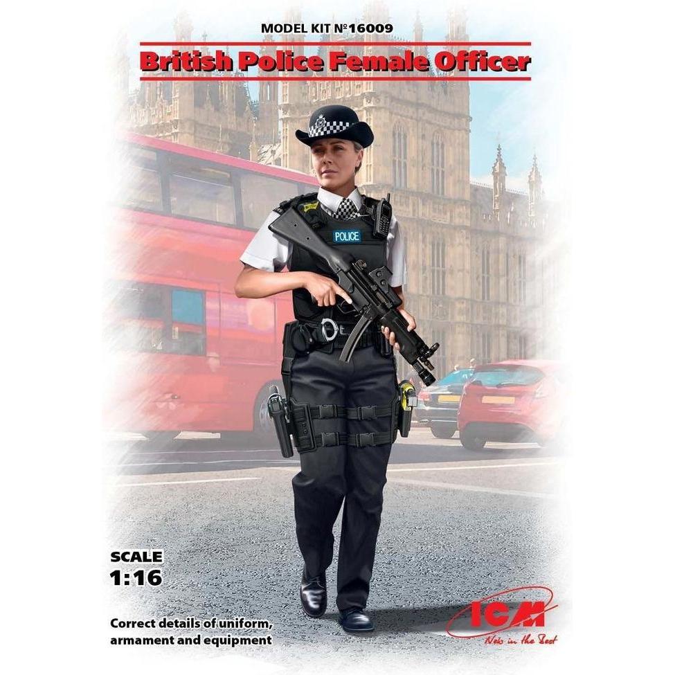 ICM British Police Female Officer