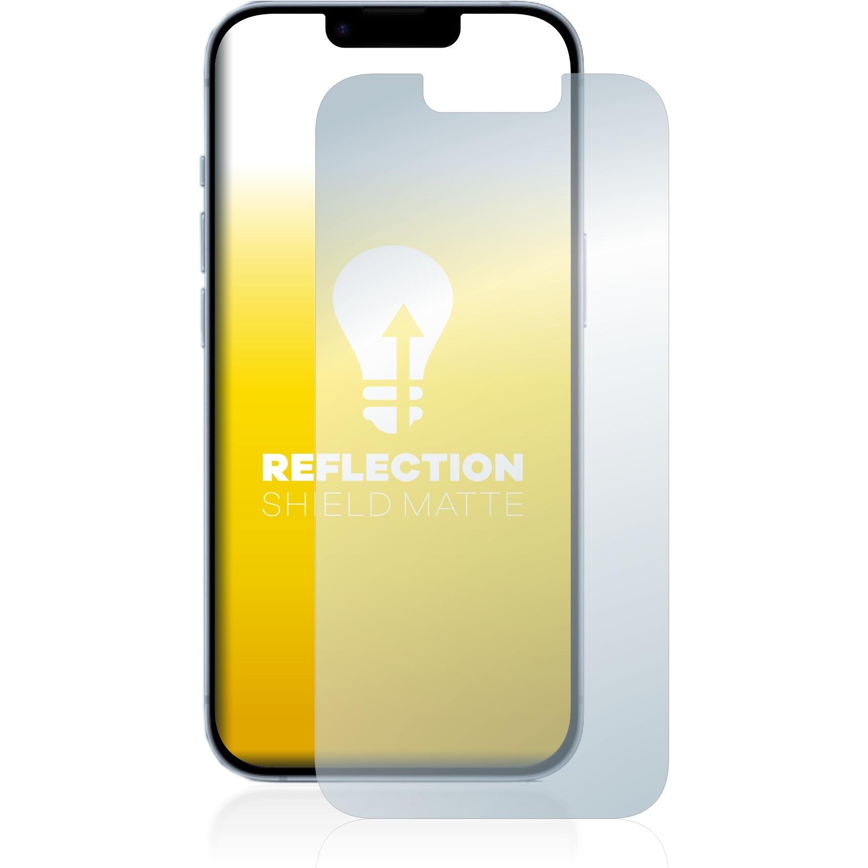 Thumbnail - upscreen Reflection Shield Displayschutz Matt (1 Stück, Apple iPhone 14), Smartphone Schutzfolie, Grau