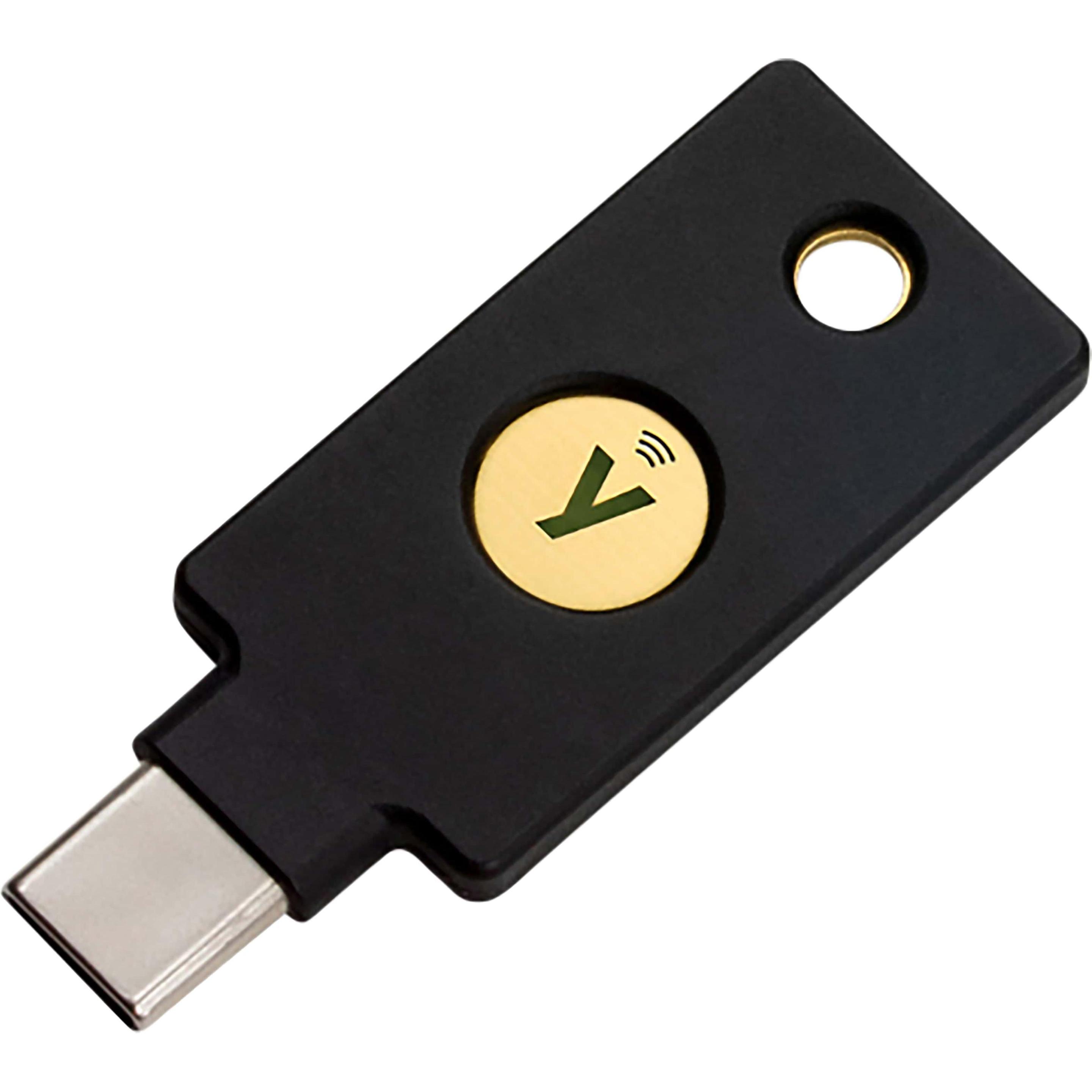 Yubico YubiKey 5C NFC, Notebook Security, Schwarz