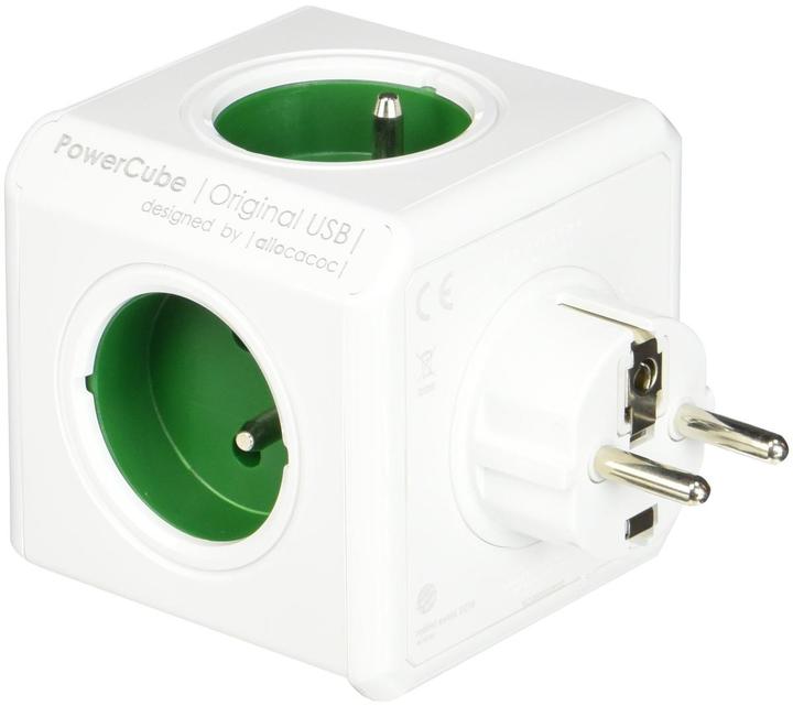Produktbild Allocacoc PowerCube Original USB Type E (PowerCube USB GREEN 2202) (4x)