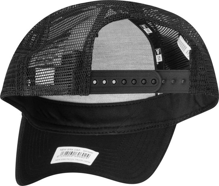 Produktbild New Era Adjustable Trucker Cap - RETRO PATCH schwarz metal (One Size)