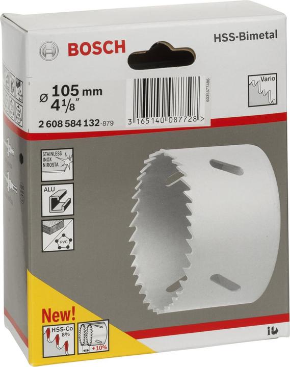Immagine prodotto Bosch Professional Zubehör Sega a tazza 105 mm Accessori 26 (105 mm)
