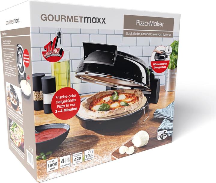 Produktbild Gourmetmaxx Pizzaofen