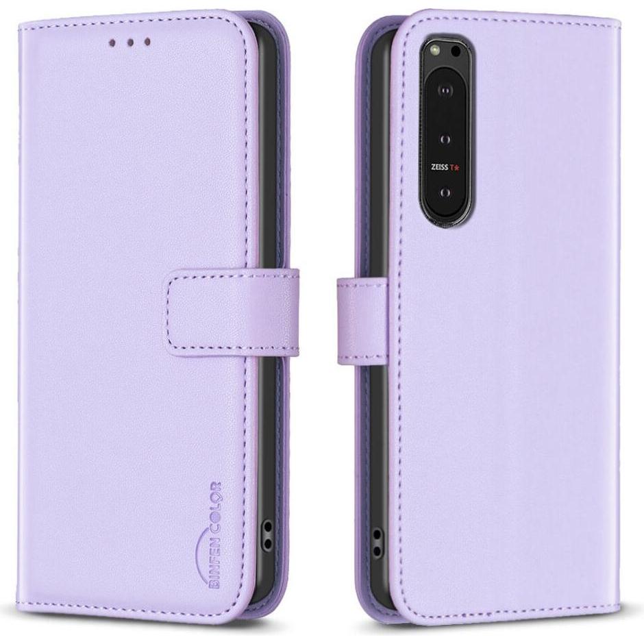 Binfen Color Sony Xperia 10 VI - BINFEN Etui Hülle (Sony Xperia 10 VI), Smartphone Hülle, Violett