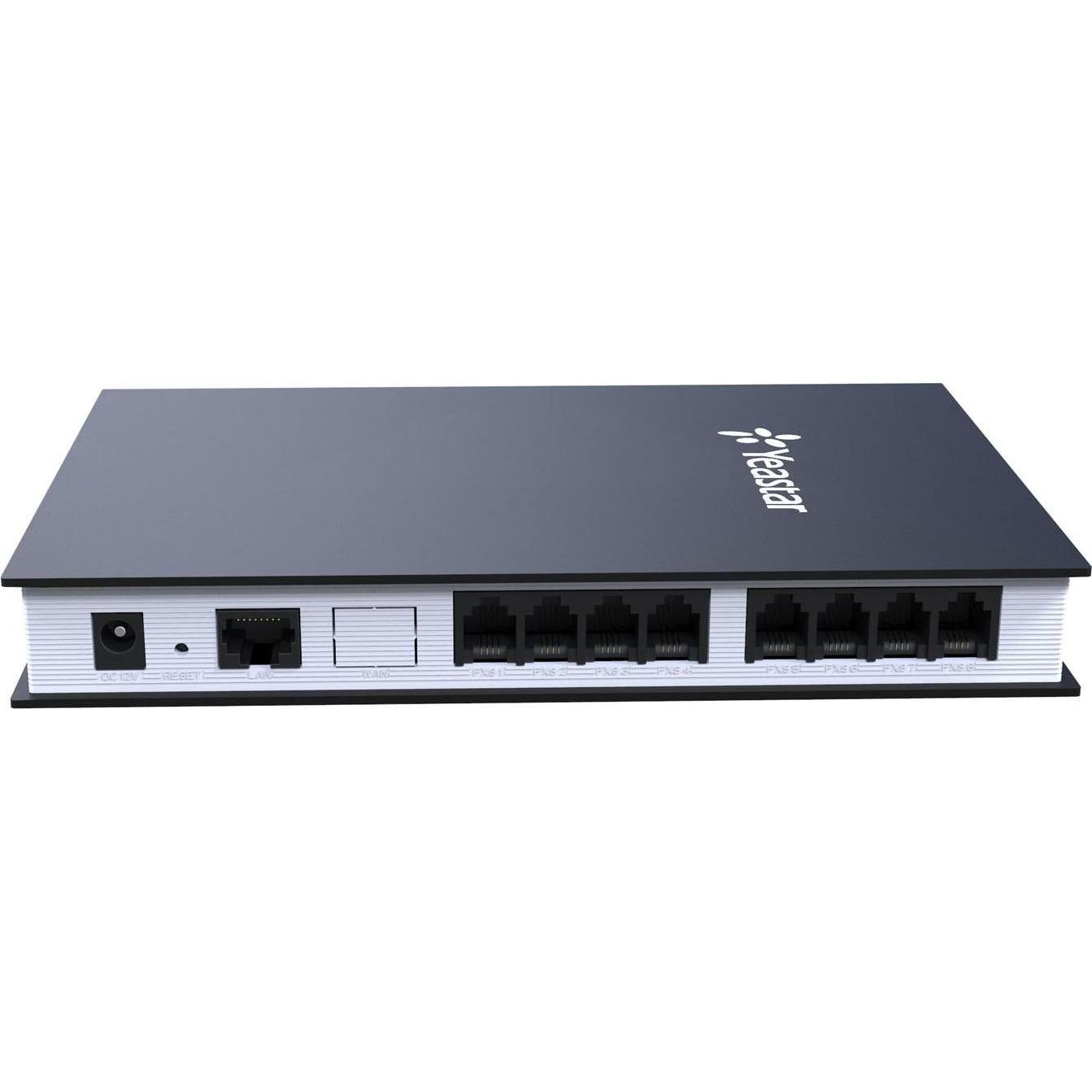 Thumbnail - Yeastar TA800 VoIP-Telefonanschluss, Telefon, Schwarz