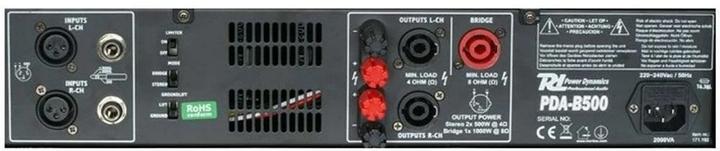Power Dynamics Amplificateur Pro PDA-B500 (Amplificateur de puissance)