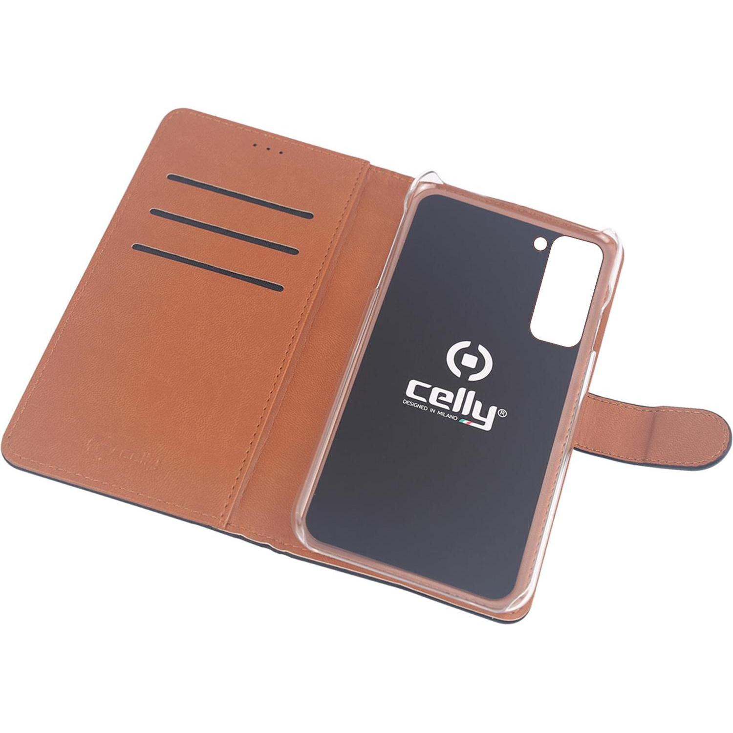 Celly Nero Wally (Samsung Galaxy S21+ 5G), Cover Smartphone,