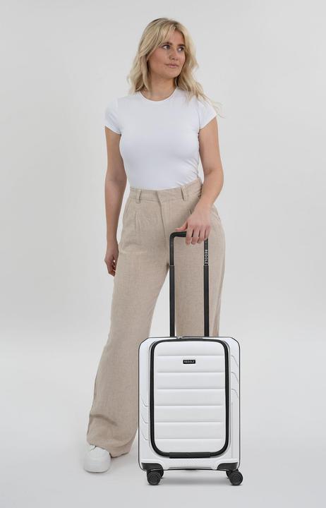 Actual product image Redolz Essentials 17 4-Rollen Kabinentrolley 55 cm Soft-Pocket Laptopfach (46 l)