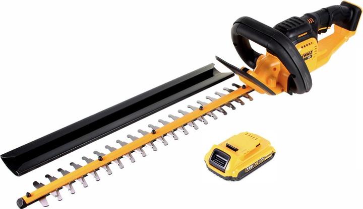 Produktbild DeWalt DCM 563 PB Akku Heckenschere 18V 55,8cm + 1x 2,0Ah Akku - ohne Ladegerät (Akkubetrieb)