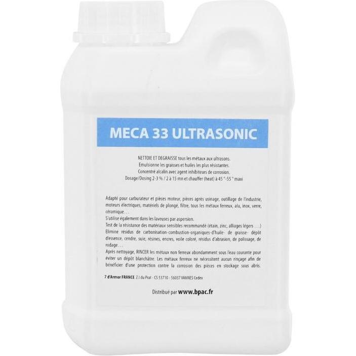 P2R Meca 33, Ultraschallreiniger, Weiss