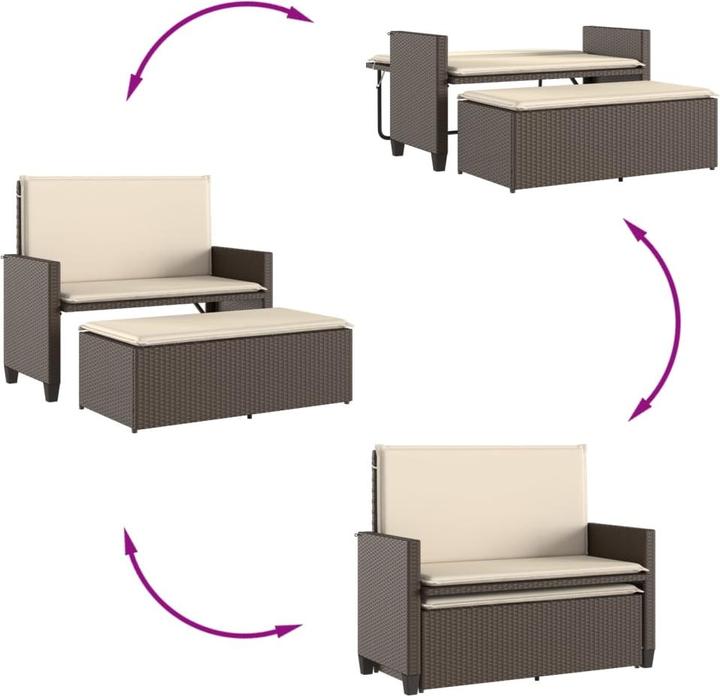 Produktbild vidaXL Gartenbank