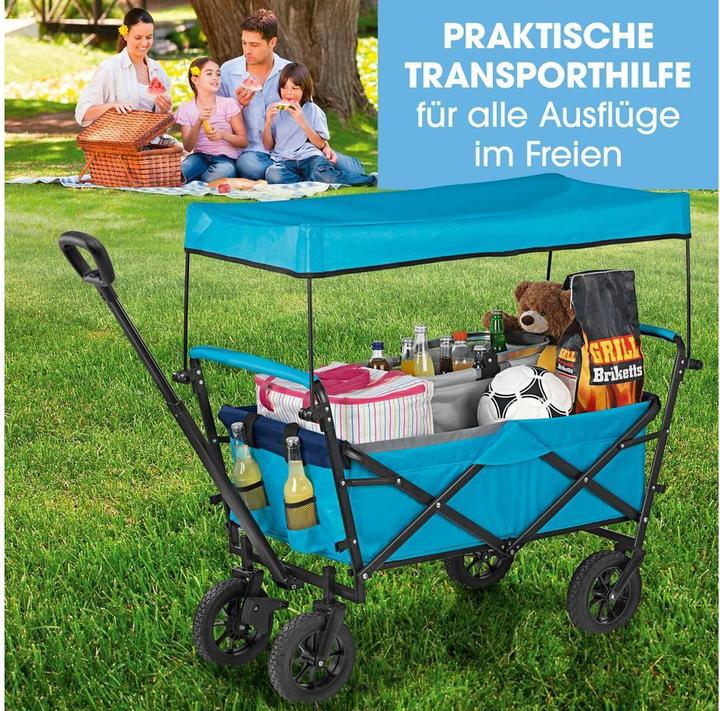 Produktbild Easymaxx Bollerwagen Blau