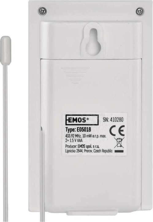 Produktbild Emos Drahtloser Sensor für Wetterstation AOK-5018B u. a.